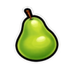 7 and fruits rush pear symbol