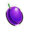 7 and fruits rush plum symbol