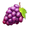 7 hot fruits 5 lines grapes symbol