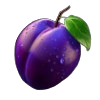 7 hot fruits 5 lines plum symbol