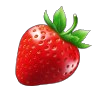 7 hot fruits 5 lines strawberry symbol