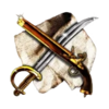 7 seas pirates weapons symbol