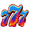 7s on fire deluxe 777 symbol