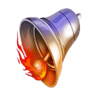 7s on fire deluxe bell symbol