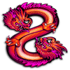 888 dragons red dragon symbol