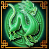 8 golden dragon challenge green dragon symbol