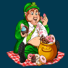 8 leprechauns fat symbol