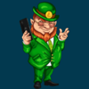8 leprechauns rich symbol