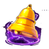 8k ultra gold ultimate bell symbol