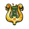 9 pots of gold king millions harp symbol