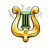 9 pots of gold megaways harp symbol