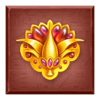 9 pyramids of fortune flower symbol
