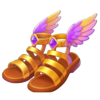 9 thunderbolts winged sandals symbol