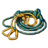 9k yeti gold dream drop climbing rope symbol