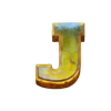 9k yeti gold dream drop gold j symbol