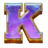 9k yeti gold dream drop purple k symbol