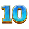 9k yeti gold number 10 symbol