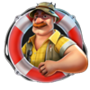 a big catch symbol 1