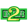a big cherry green bar symbol