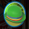 a big circus hat symbol
