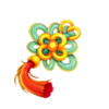 action boost fortune charm symbol