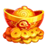 action boost fortune gold symbol