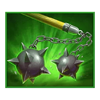 action boost gladiator flail weapon symbol