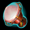 african cats drum symbol