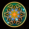 african drum shield symbol