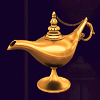 aladdins chest lamp symbol