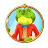 alice in dreamland frog symbol