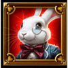 alices wonder tale white rabbit symbol