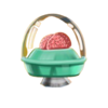 alien invaders ship brain symbol