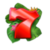 aloha juicy 7s 7 red symbol