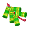 always up x10000 green firecrackers symbol