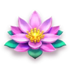 always up x10000 lotus flower symbol