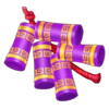 always up x10000 purple firecrackers symbol