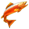 amazing catch cold rush power combo orange salmon symbol