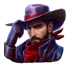amazing link bounty wanted cowboy symbol