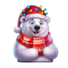 amazing link christmas boost polar bear symbol