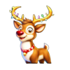 amazing link christmas boost reindeer symbol