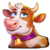 amazing link cluckin riches cartoon cow symbol