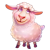 amazing link cluckin riches pink sheep symbol