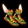 amazing link medusa winged shoes symbol