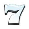 american sevens 7 white symbol