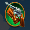 amigo gaming most wanted gun symbol