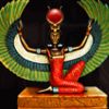 amuns book statue symbol