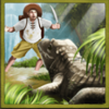anaconda eye rapids crocodile attack symbol