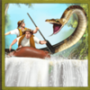 anaconda eye rapids snake strike symbol