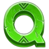 ancient coins green q symbol